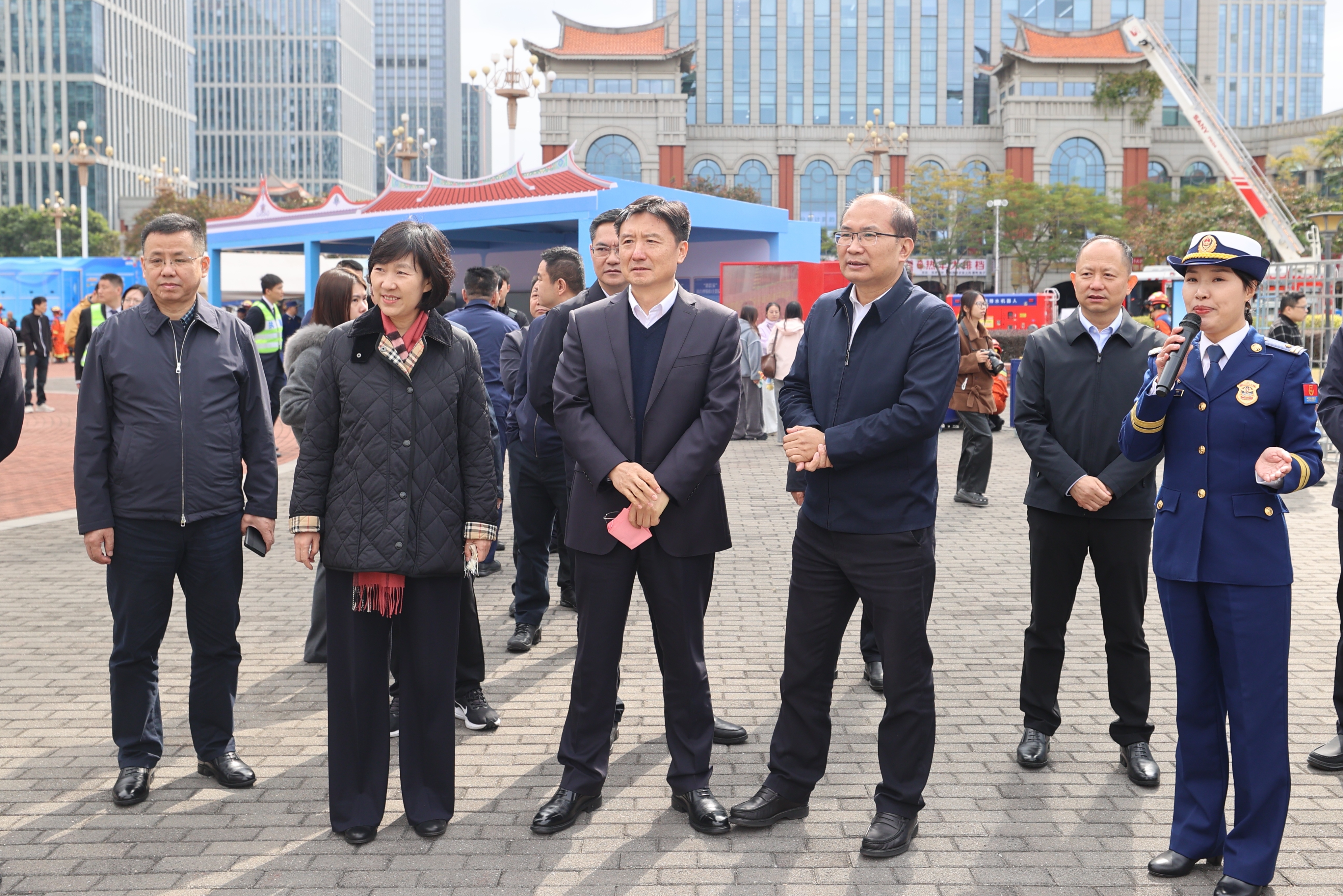 工贸有限空间作业与高层建筑消防安全科普进企业宣传活动在厦门举行